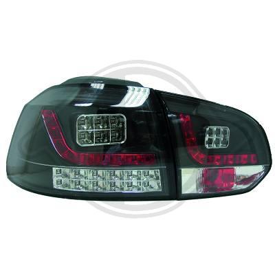 -STOPURI CU LED VW GOLF VI FUNDAL BLACK -COD 2215994
